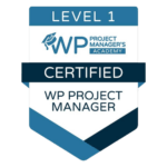 WP Project Manager's Academy Level I Certification logo